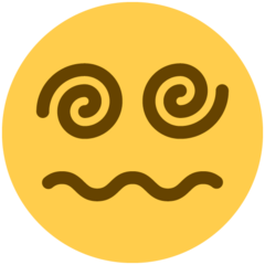 推特 目眩眼花的表情