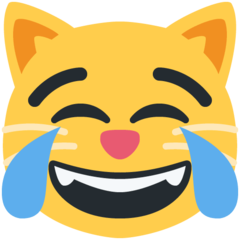 推特 笑中带泪的猫脸