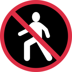 Twitter no pedestrians