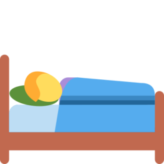 Twitter person in bed