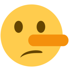 Twitter lying face