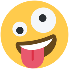 Twitter zany face