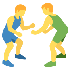 Twitter men wrestling