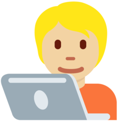 Twitter technologist: medium-light skin tone