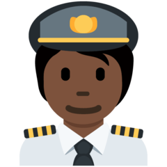 Twitter pilot: dark skin tone