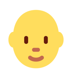 Twitter person: bald