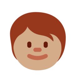 Twitter child: medium skin tone