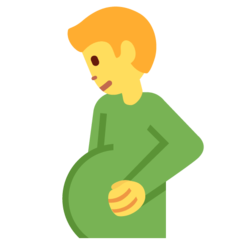 Twitter pregnant man