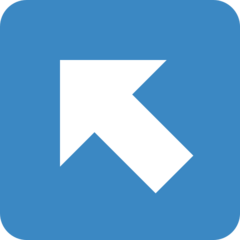Twitter up-left arrow