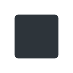 Twitter black medium-small square