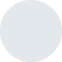 Twitter white circle