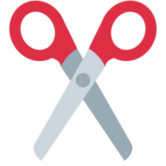 Twitter scissors