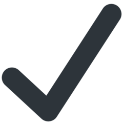 Twitter check mark