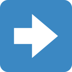 Twitter right arrow