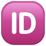 WhatsApp ID button