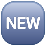 WhatsApp new符号,表示新的