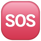 WhatsApp SOS button