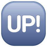WhatsApp UP! button