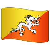 WhatsApp flag: Bhutan