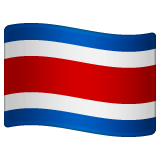 WhatsApp flag: Costa Rica