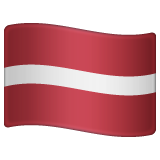 WhatsApp flag: Latvia