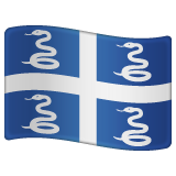 WhatsApp flag: Martinique