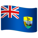WhatsApp flag: St. Helena