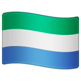 WhatsApp flag: Sierra Leone