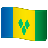 WhatsApp flag: St. Vincent & Grenadines