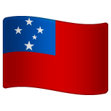 WhatsApp flag: Samoa