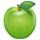 WhatsApp green apple