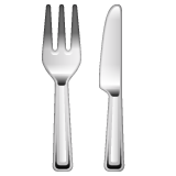 WhatsApp fork and knife