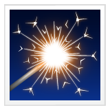 WhatsApp sparkler