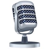 WhatsApp studio microphone