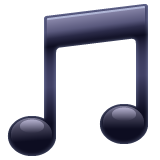 WhatsApp musical note