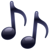 WhatsApp musical notes
