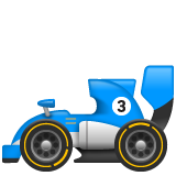 WhatsApp racing car