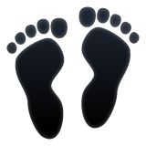 WhatsApp 脚印