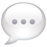 WhatsApp 对话气泡