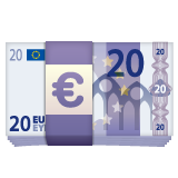 WhatsApp euro banknote