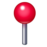 WhatsApp round pushpin