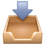 WhatsApp inbox tray