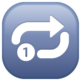 WhatsApp repeat single button