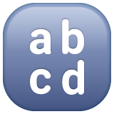 WhatsApp input latin lowercase