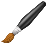 WhatsApp paintbrush