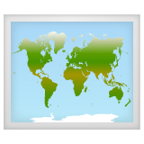 WhatsApp 世界地图