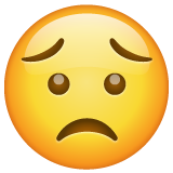 WhatsApp worried face