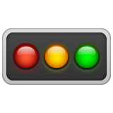 WhatsApp horizontal traffic light