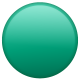 WhatsApp green circle