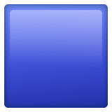 WhatsApp blue square
